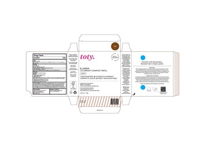 Toty Ilumina CC Creamy Compact Refill 4W - NDC 82141 2367 1 (4W)